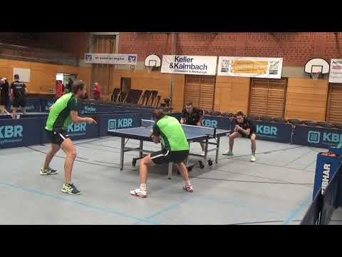 Hegenberger Stumpf vs Dudek P   Cavatoni 1 TV Hilpoltstein vs Thalkirchen 20191130 Tischtennis Regio