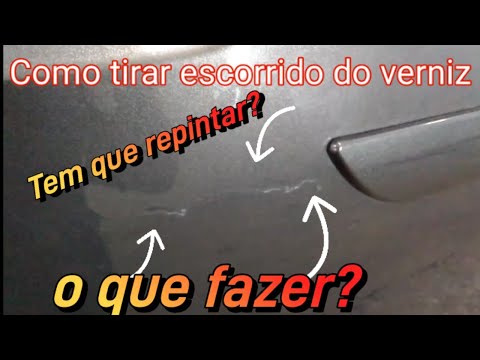 removing drips from the varnish