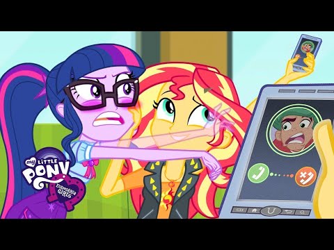 My Little Pony: Equestria Girls | The Valentine's Day Text (Text Support) | MLP EG Shorts