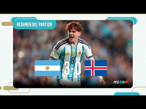 Video: ARGENTINA GOLEÓ A ISLANDIA EN LA PREVIA AL DEBUT
