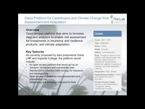 ICCG Webinar: Tools and Strategies to Finance the NDCs