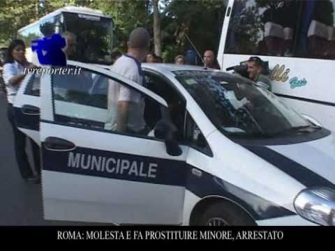 ROMA: VIOLENZA SESSUALE,  MOLESTA E FA PROSTITUIRE MINORE, ARRESTATO