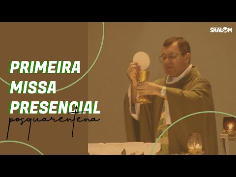 Primeira missa após quarentena Shalom da Paz 05/09/2020