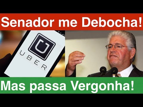 Senadores me respondem! Roberto Requião me faz DEBOCHE; mas passa vergonha! Aprenda com isto...