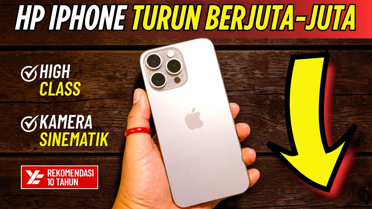 Tiba Tiba Murah‼️ 5 HP IPHONE TURUN HARGA TERDALAM MEI 2026