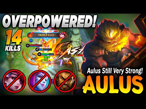 UNBEATABLE!! Aulus Still Very Strong in Jungle | Aulus Best Build and Emblem (Aulus Mobile Legends)