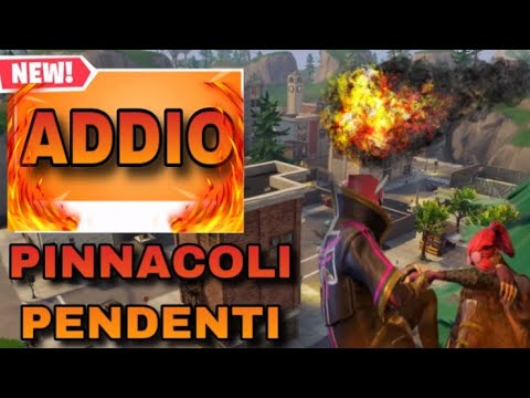 ADDIO PINNACOLI PENDENTI!!!