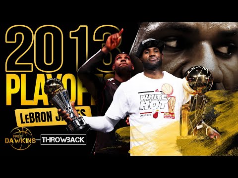 LeBron James COMPLETE 2013 Playoffs Highlights '👑🏆🏆 | 25.9 PPG, 6.6 APG, 2nd CHiP! | FreeDawkins