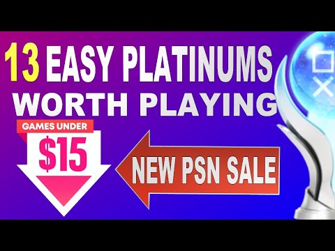 13 Easy Platinum Games Worth Playing | PSN Deals & Offers | Games Under $15 - Extended Sale 2021
