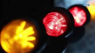 Poziční světlo FT-147 F bílé/červené pravé LED 