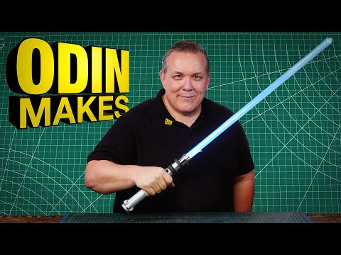 Odin Makes: My own custom Star Wars Lightsaber