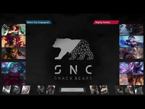 SNC STYLE WEEK 1: SNC Mighty Pandas Vrs Meme City Scapegoats