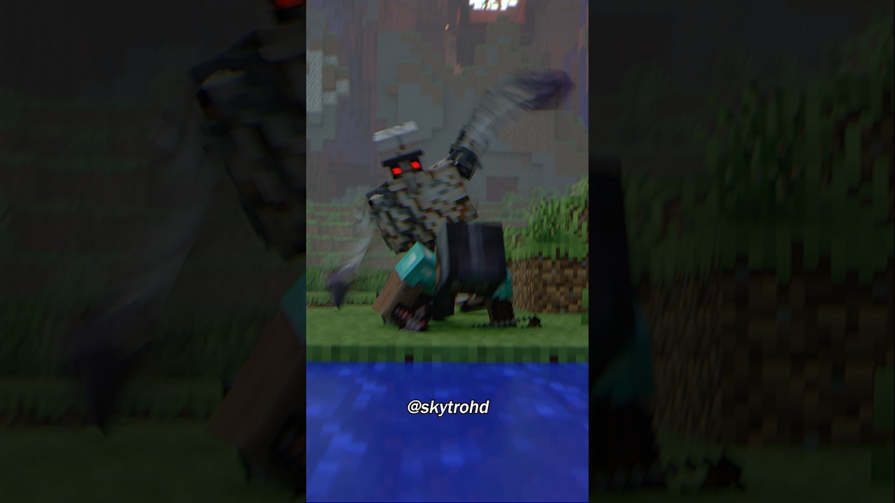 Gus's Revenge (Part 9/FINALE) Song: Hero Pt. II - Grabbitz #minecraft #story #fyp #gaming #retro