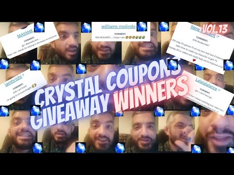 CRYSTAL COUPONS GIVEAWAY WINNERS - KRAKOA SUMMER AND ROASTING PLAYERS vol.13 | Marvel Future Fight