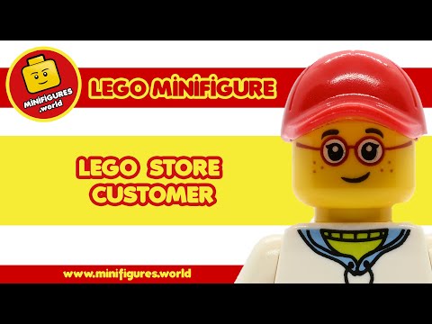 🧢 LEGO minifigure: Lego Store Customer (gen106) 🧢 [FAMILY - BOY]