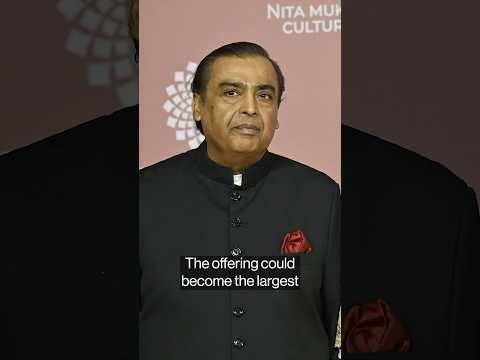 Ambani’s Jio Could Be India’s Biggest IPO