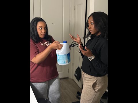 When Shardae tears Rafi’s house to the ground for playing with her!