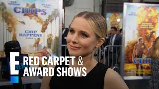 Kristen Bell Spills on Wearing Sexy "Chips" Bathing Suit | E! Live from the Red Carpet