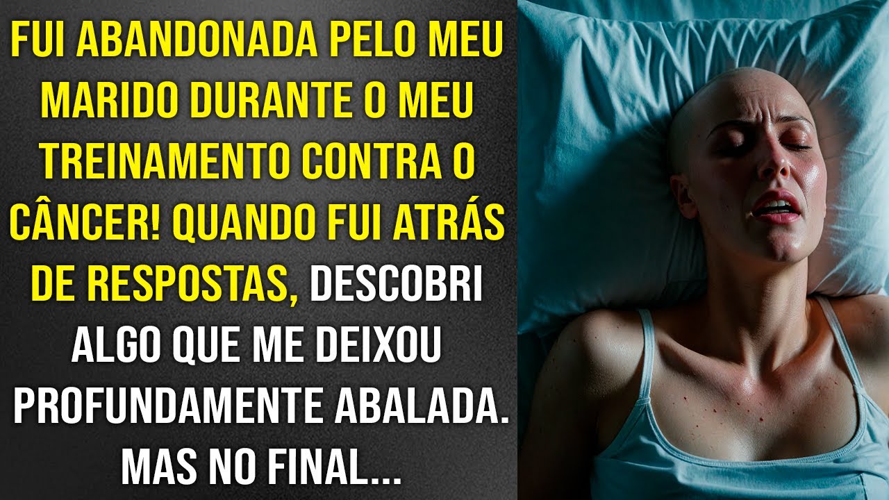 Fui abandonada pelo meu marido no meio do meu tratamento contra o câncer. Mas depois ele...