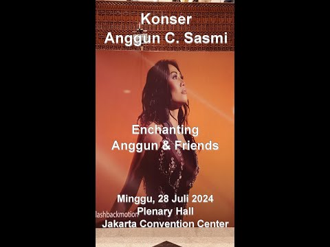 Konser Anggun C. Sasmi dengan tema "Enchanting; Anggun & Friends"