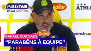 COLETIVA RAFAEL GUANAES: Técnico do Mirassol destaca força emocional contra o Novorizontino