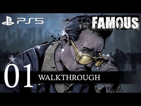 Infamous (Good) Walkthrough Part 1 (No Commentary/Full Game)