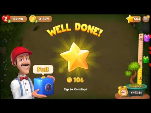 Gardenscapes Hard Level 1287