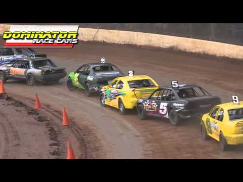 Modified Sedans - Kings Royal IV - Heat 3 - Kingaroy Speedway - 23.01.16