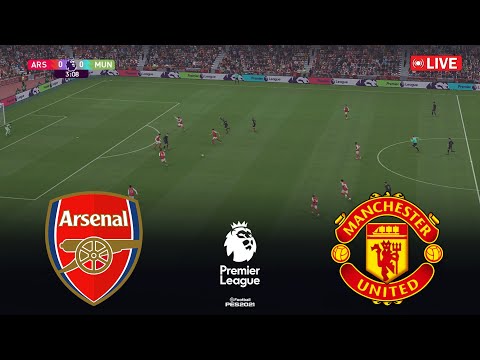 🔴ARSENAL vs MAN UNITED - Premier League 2026 Match | eFootball Pes 21 Simulation