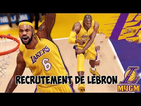 NBA 2K14 My GM Mode Ep.1 - Los Angeles Lakers | Lebron James viendra t'il ?? | PS4