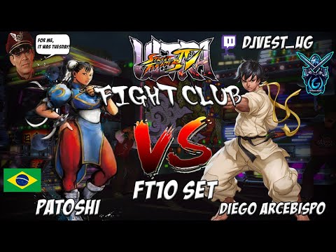 USF4 Fight Club Exhibition Series - Patoshi VS Diego Arcebispo FT10 Set (Brazil Set)