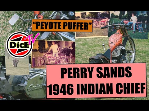 The Peyote Puffer - 1946 Indian Chief Chopper #DicEmagazine #Indianmotorcycles