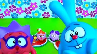 Смешарики все серии подряд - Весёлое видео для Детей с игрушками Смешарики