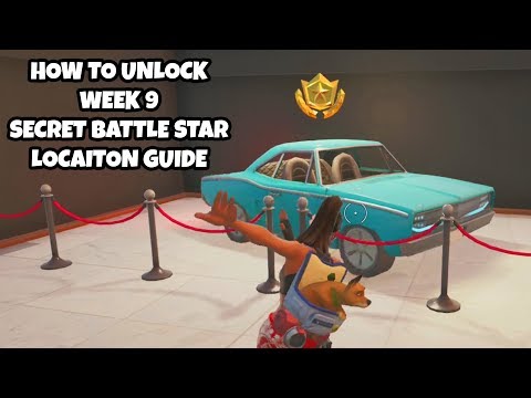 How To Unlock Fortnite Season 9 Week 9 Secret Battle Star Location Guide