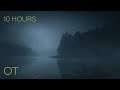Moody Stormy Night on a Lake in the Woods | Soothing Rain & Thunder sounds | Relax | Study | Sleep