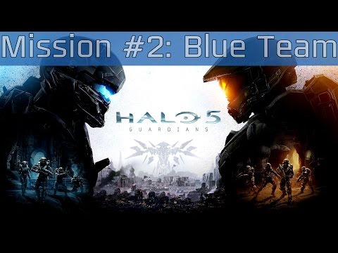 Halo 5: Guardians - Mission #2: Blue Team Walkthrough [HD 1080P/60FPS]