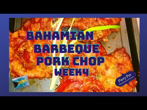 Pork Chops Bahamian Style Bbq tender and seasoned to pefection. So tender, careful not bite tongue.