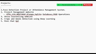 All Deep Learning and Full stack Web Development Projects