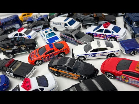 Opening 30+ Matchbox Police Cars w/a surprise FEP! Dodge Charger, Monaco, Camaro, Ford Interceptor
