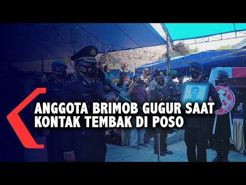 Gugur Saat Kontak Tembak Dengan DPO MIT Di Poso, Briptu Herlis Di Makamkan Di Kampung Halaman