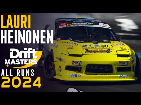 Lauri Heinonen 2024 Drift Masters Champion • All Runs