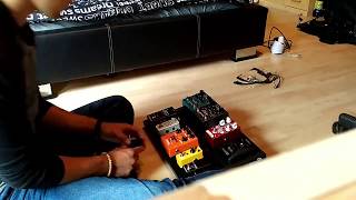 Video thumbnail for My new Pedalboard 2017 by Daniel Borschel
