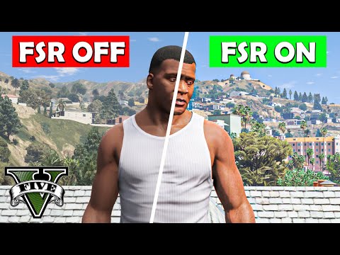 How to Increase GTA 5 FPS Using FSR? | How to Install FSR in GTA 5 | 2025
