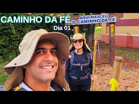 Caminho da Fé a Pé - Dia 1 de 11 (Andradas-MG)