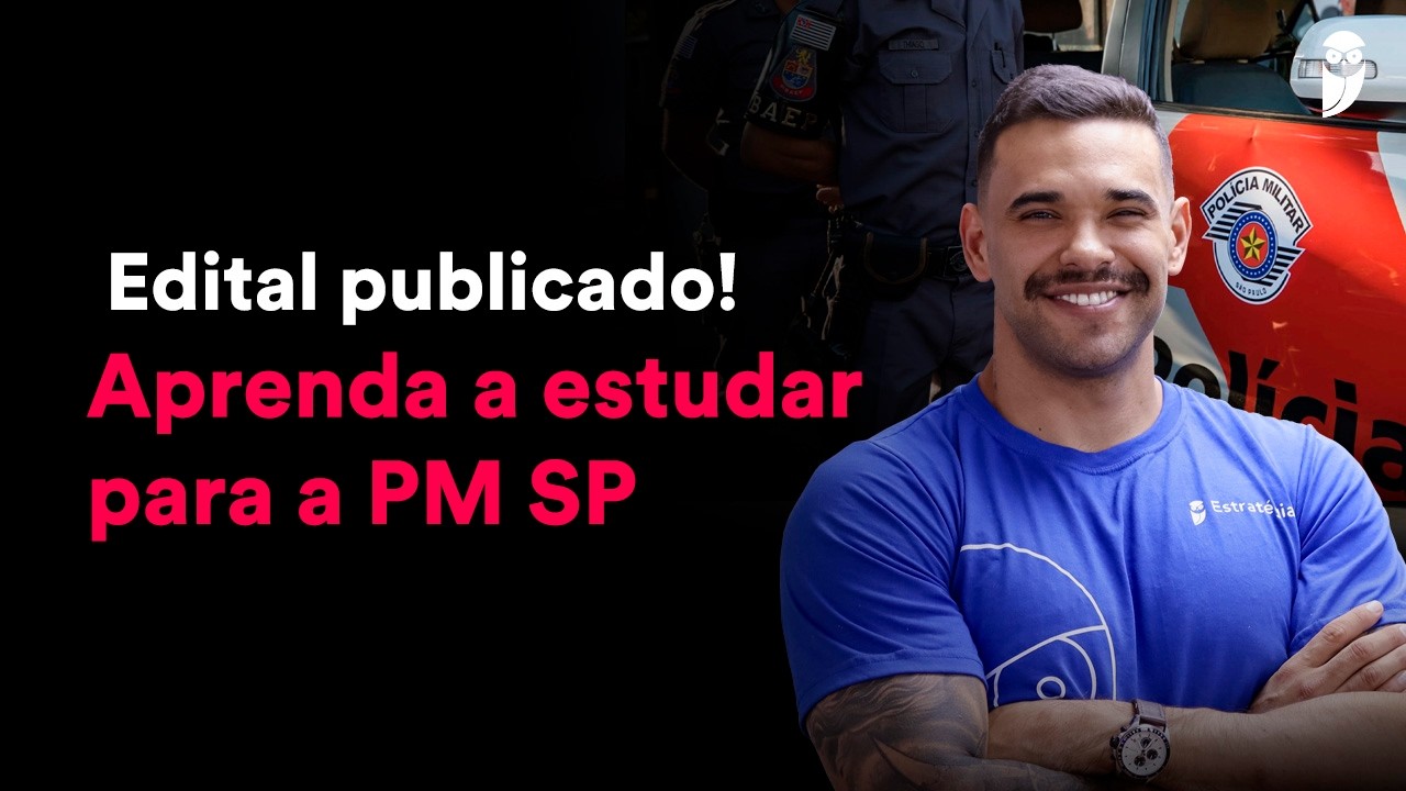 Como estudar para Oficial da PM SP - Dicas de estudo - Prof. Murilo Marques