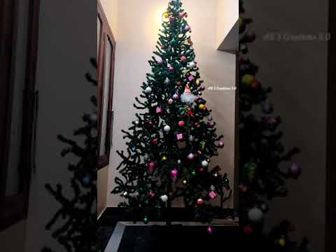 Christmas tree decoration ideas #christmastree #shorts #youtubeshorts