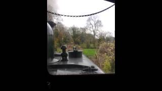 preview picture of video 'Driver's eye view of the Chinnor and Princes Risborough Railway'