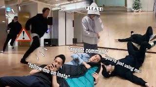 just another day in EXO&#39;s practice room