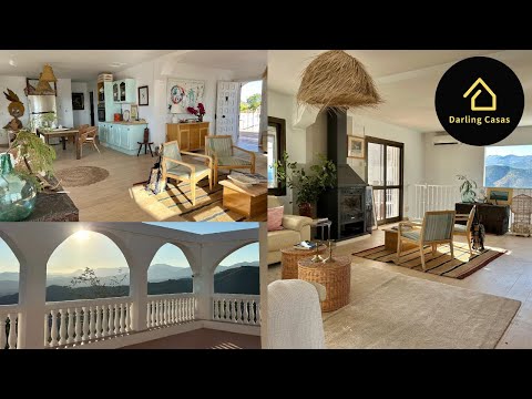 Spectacular 4 bed Cortijo with pool in the Sierra de Tejeda mountains in Canillas de Aceituno.