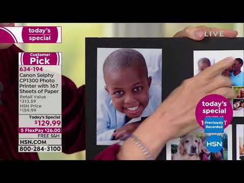 HSN | Electronic Gifts featuring Canon 11.02.2018 - 03 AM